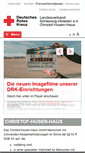 Mobile Screenshot of drk-christof-husen-haus.de
